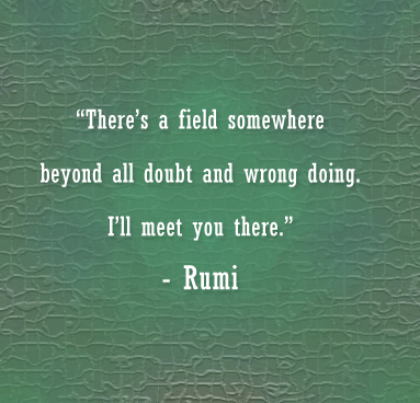 Best rumi quote about right or wrong