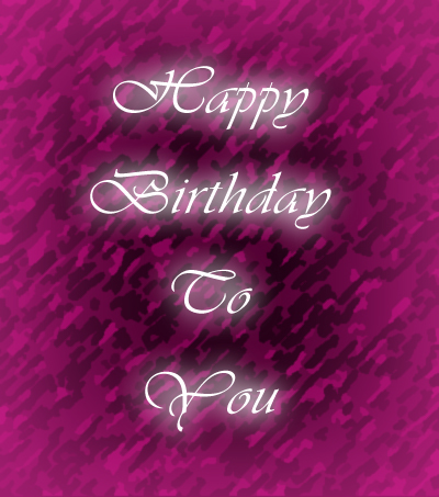 Happy birthday wishes images with text and pink background