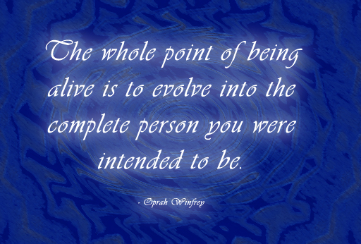 Oprah Winfrey Quote poster