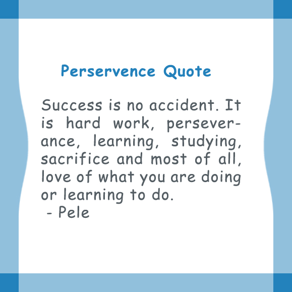 Perservence Quote