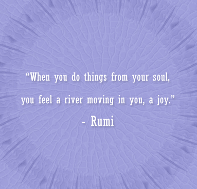 Quotes by rumi on work satisfaction