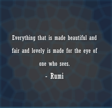 Quotes of Rumi on point of view
