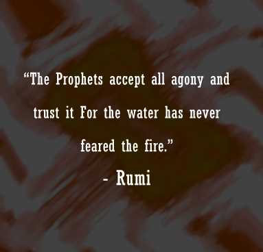 Rumi Image quotes about Prophet