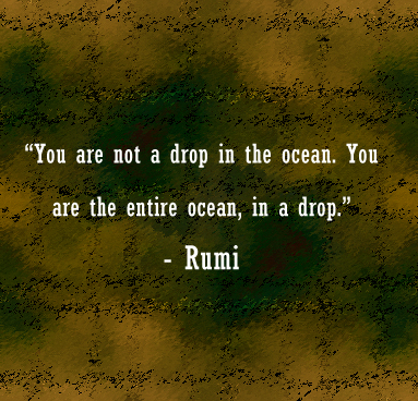 Rumi quotes about power inside you