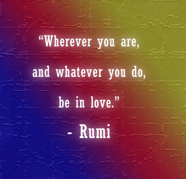 Rumi quotes in english on love