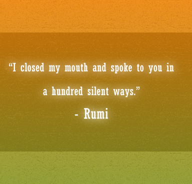 Rumi quotes poster