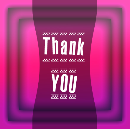 Thank you poster Images with cool background