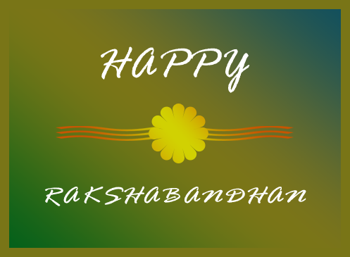 2016 Raksha bandhan card