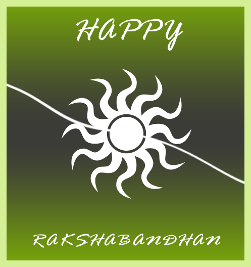 2016 Raksha bandhan greeting card