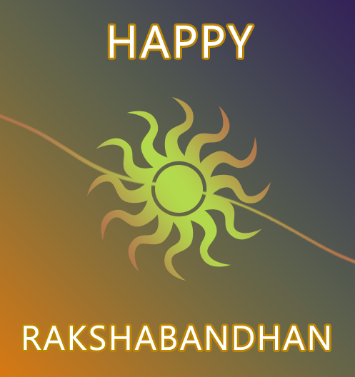 Raksha bandhan 2016 greeting card