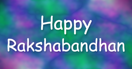 Colourful Happy Rakshabadhan cards