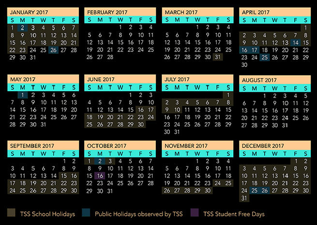 Printable 2017 calendar