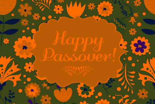 Passover 2017 greeting card