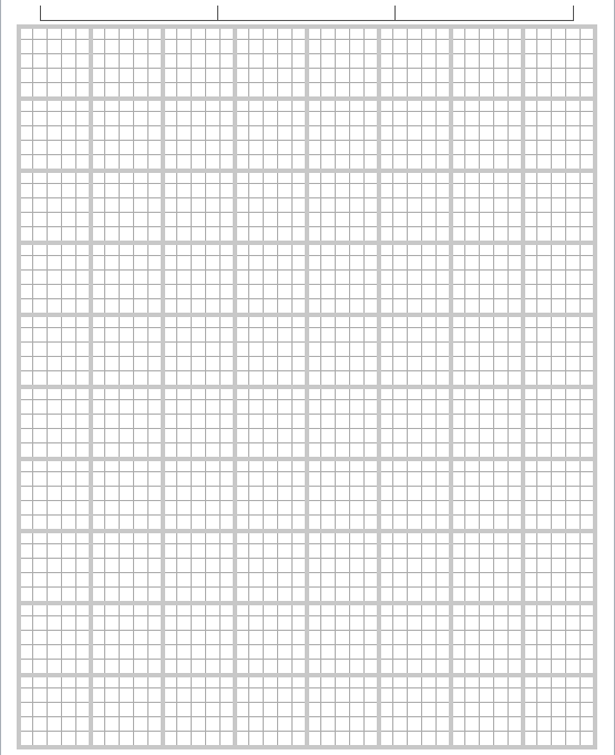 Printable Graph Paper (1)