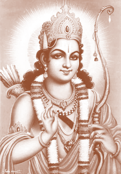 Hindu god Rama printable images
