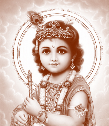 Hindu lord krishna printable images