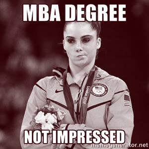 Latest MBA meme jokes