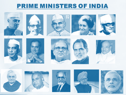 List of prime ministers of India from 1947 to 2017