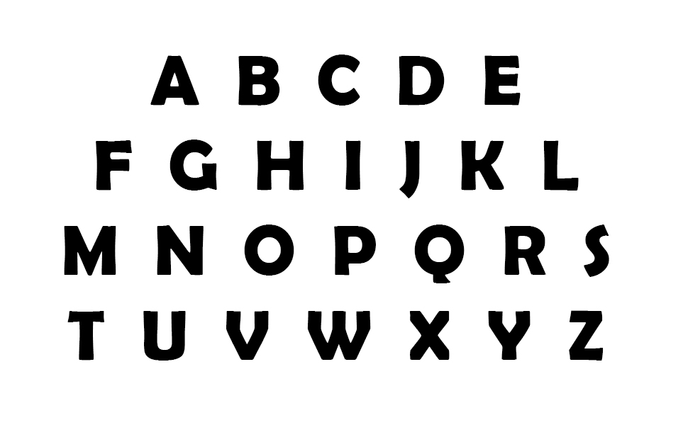 Printable alphabet a-z