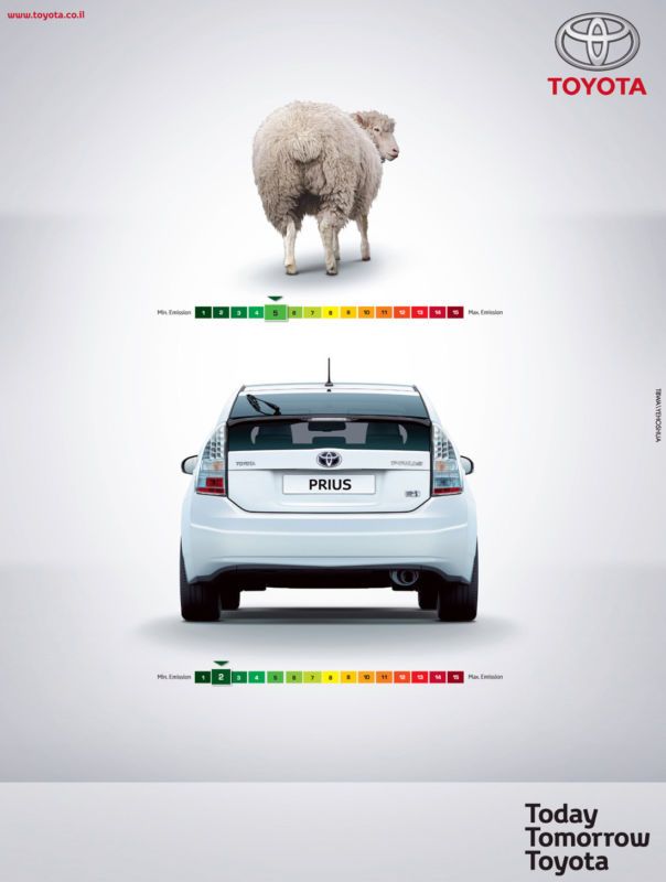 Best car print ads Toyota