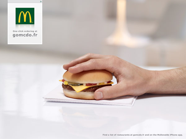 Best print ads 2016 Mcdonalds burger