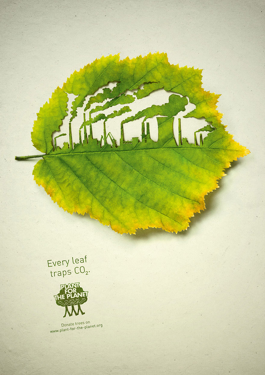 Best print ads of 2017 about tree plantation