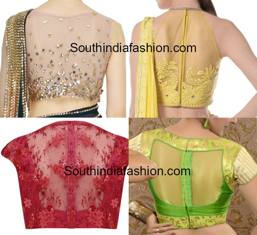 Blouse neck designs 2017 latest