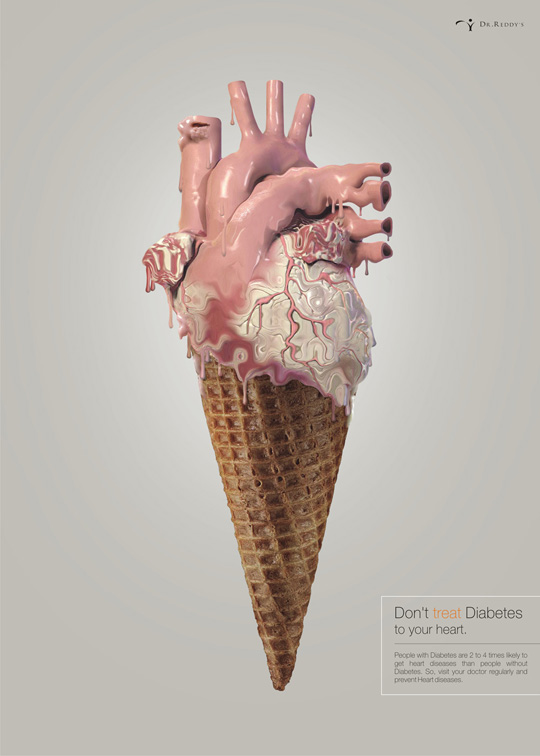 Diabetes awareness print ad