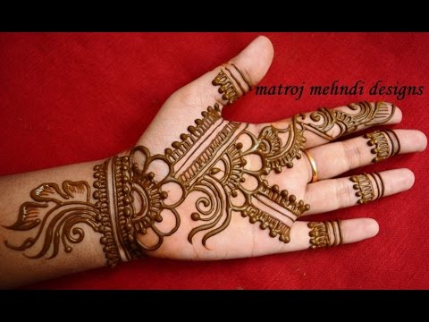 Easy Simple mehndi design photos