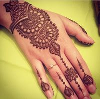 Easy mehndi designs for beginners