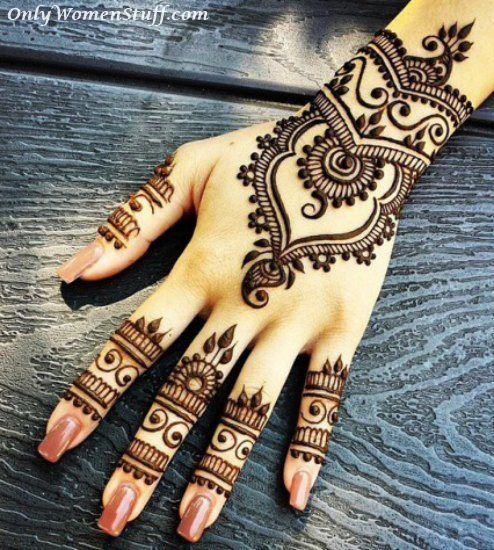 Easy mehndi designs for festivals