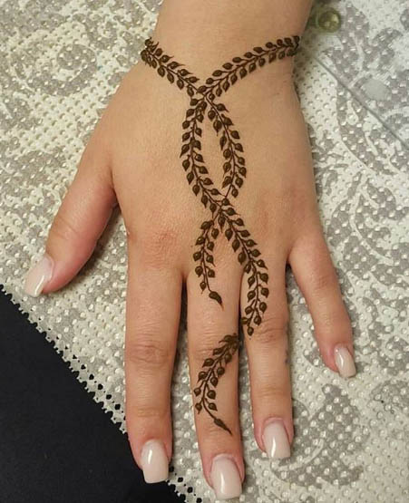 Easy mehndi designs photos