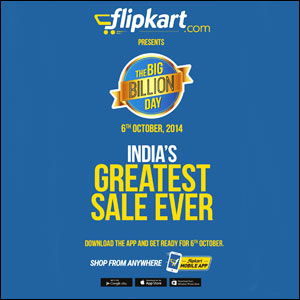 Flipkart print ads - The Big Billion day