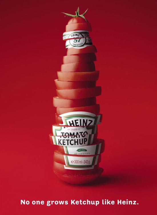 Heinz Ketchup Tomato Print Ad