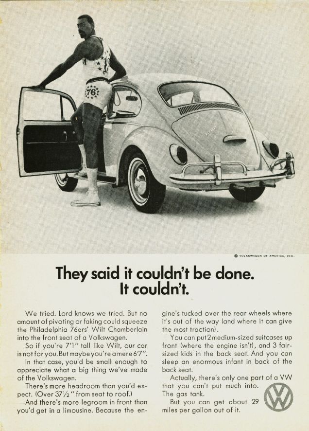 Old Best car print ads volkswagen