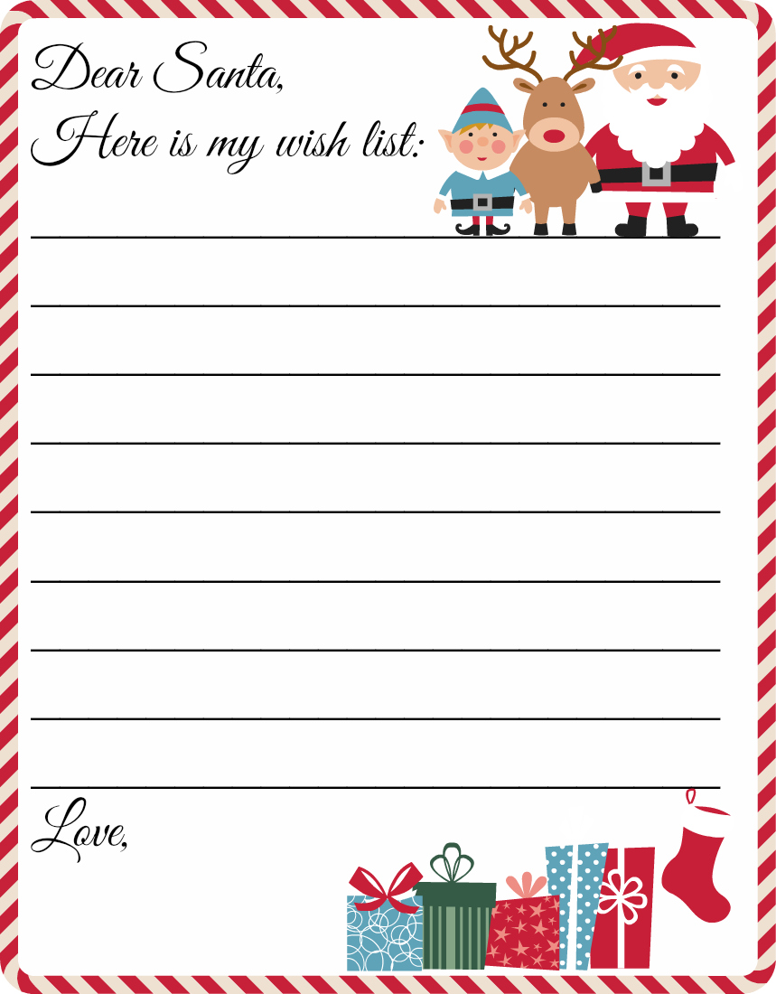 Printable christmas wish list (1)