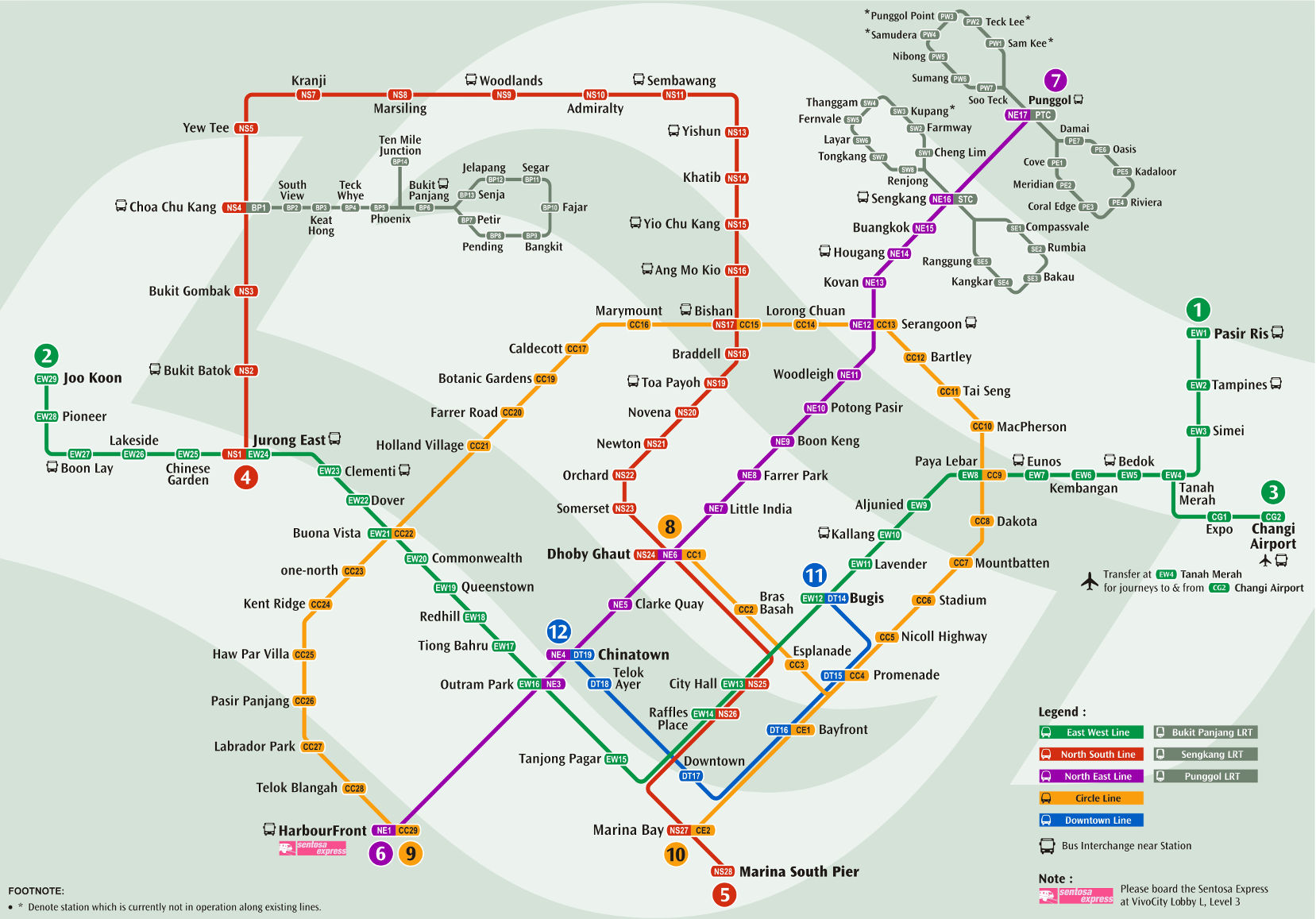 Singapore mrt map 2017 | 2018 Printable calendars posters images ...