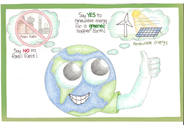 Air pollution awareness posters paintings