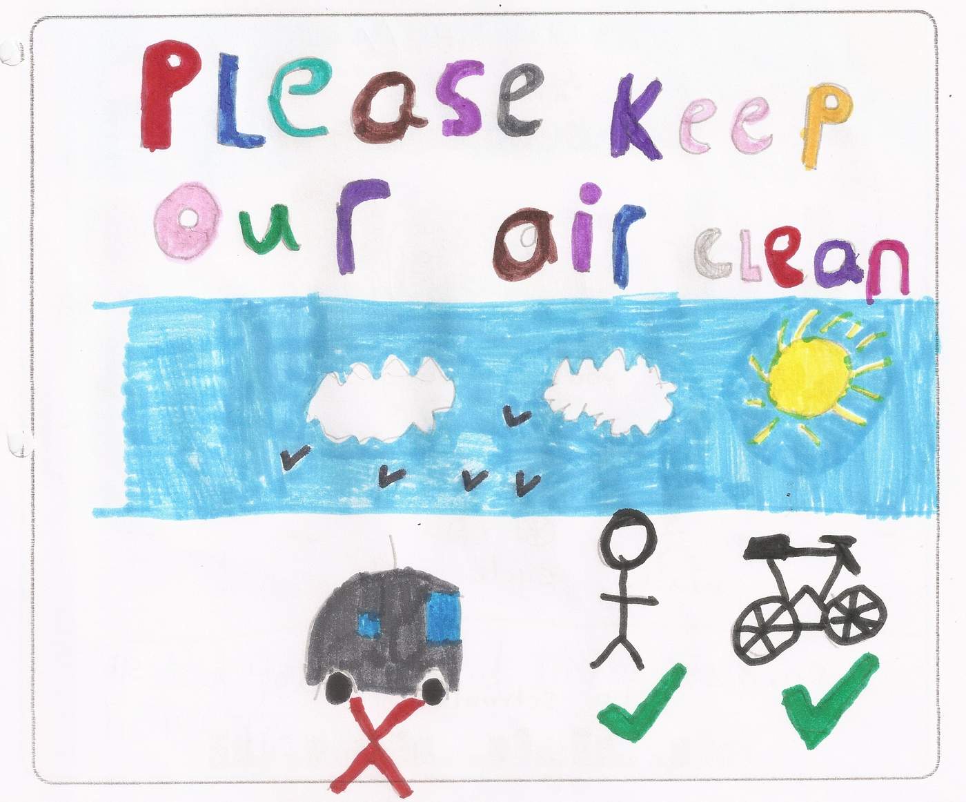 Air pollution awareness posters paintings