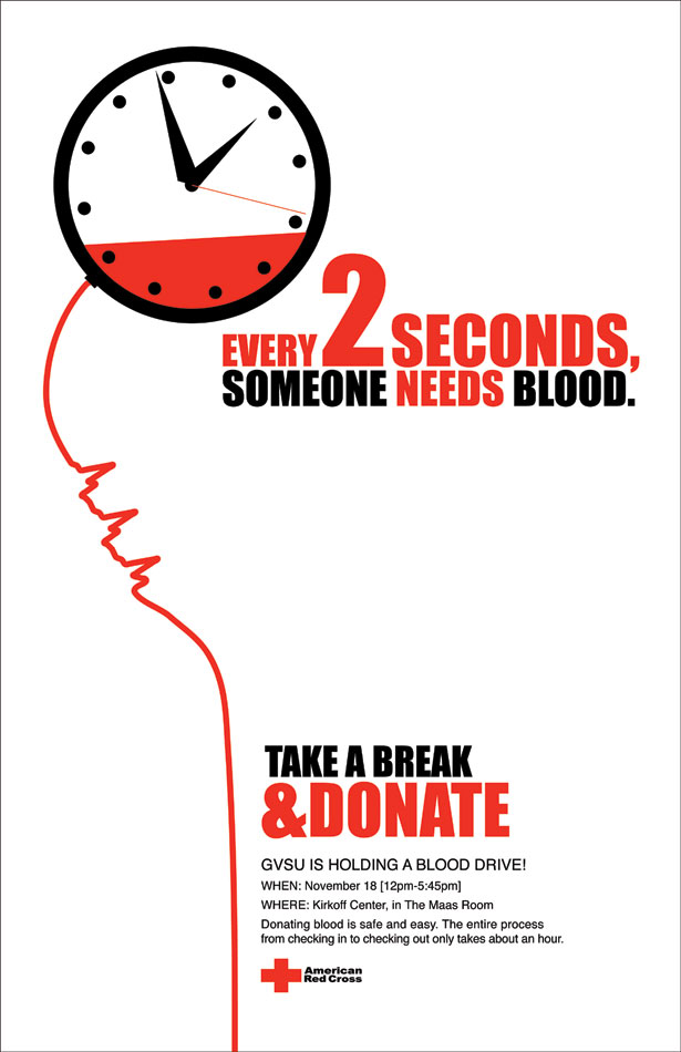 Creative Blood donation posters