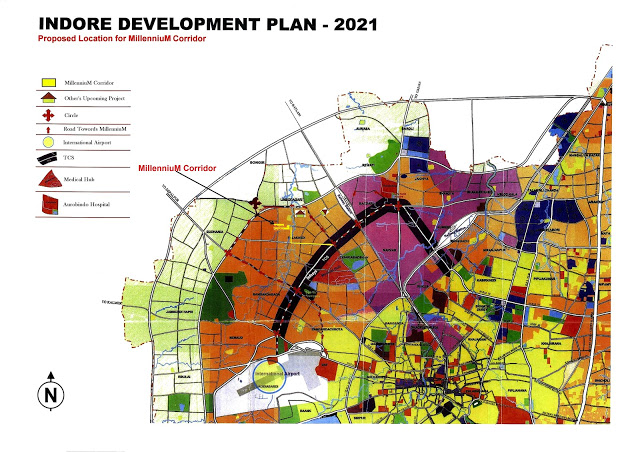 Development Master plan 2021 Indore, Madhya Pradesh India 