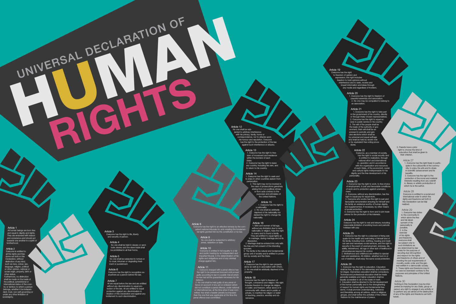 Download Human rights poster vector graphics