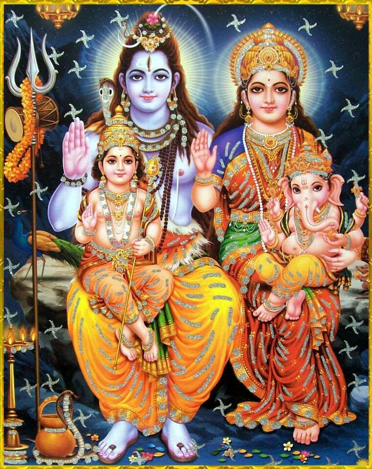 Download Lord shiva family photos