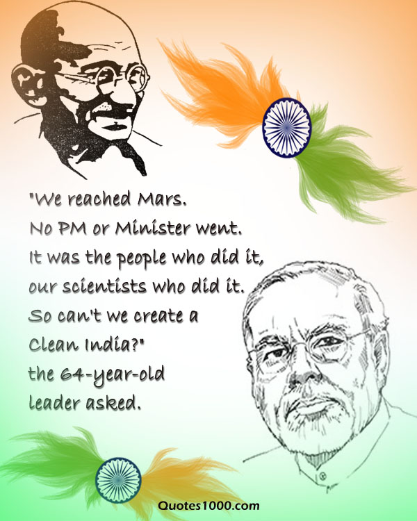 Download Quotes on clean india