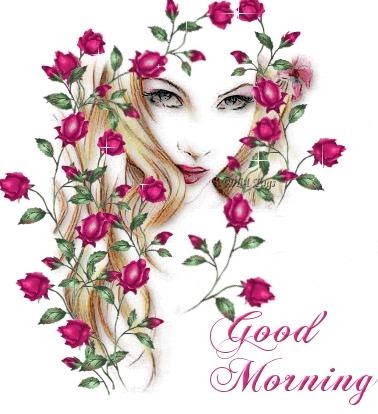 Free Good morning sms with paint art