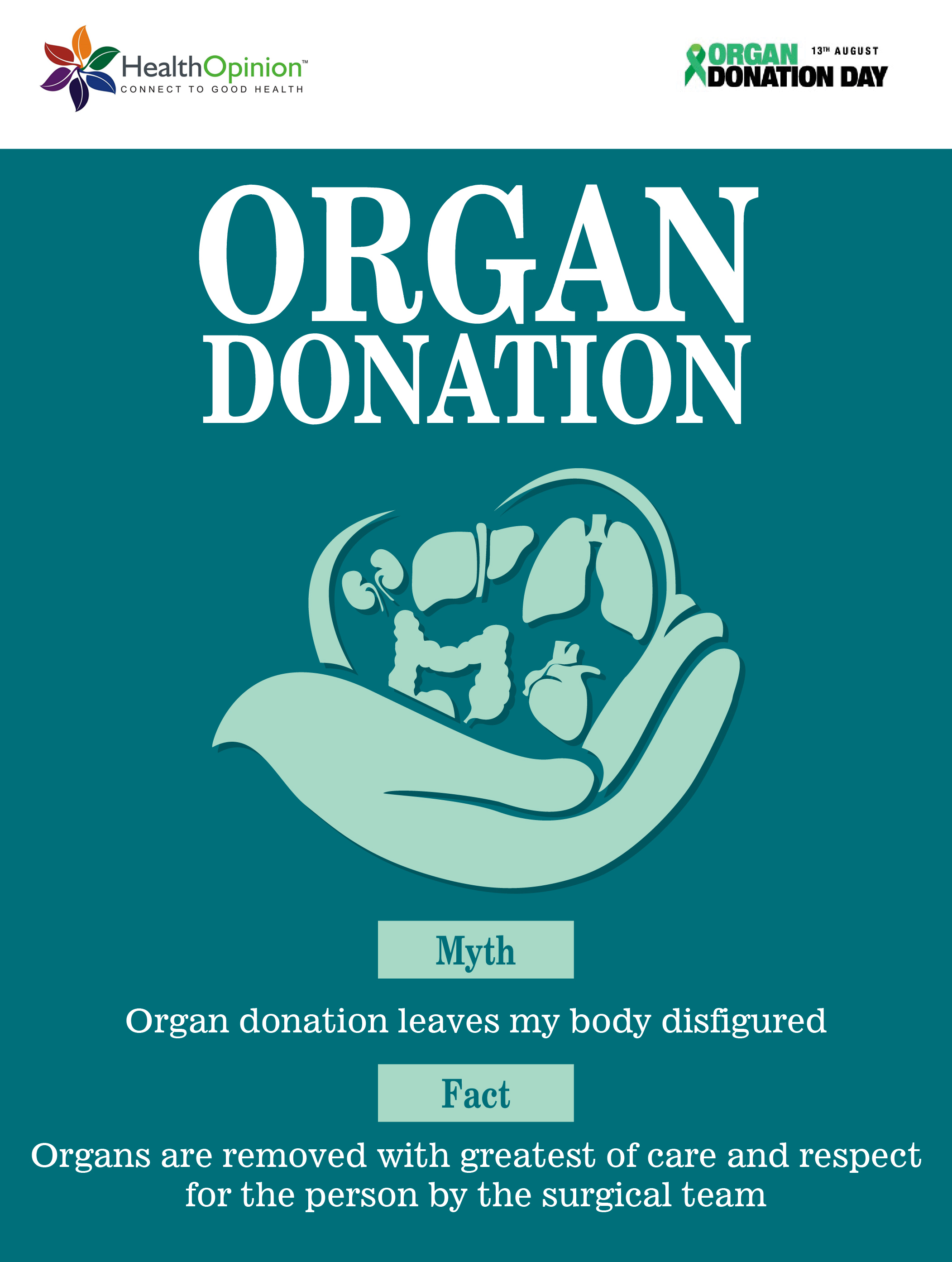 Organ donation poster image download