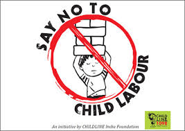 Poster child labour - Say no