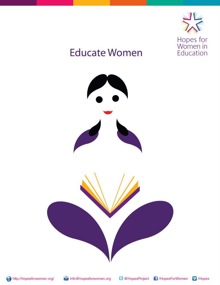 Poster on women education