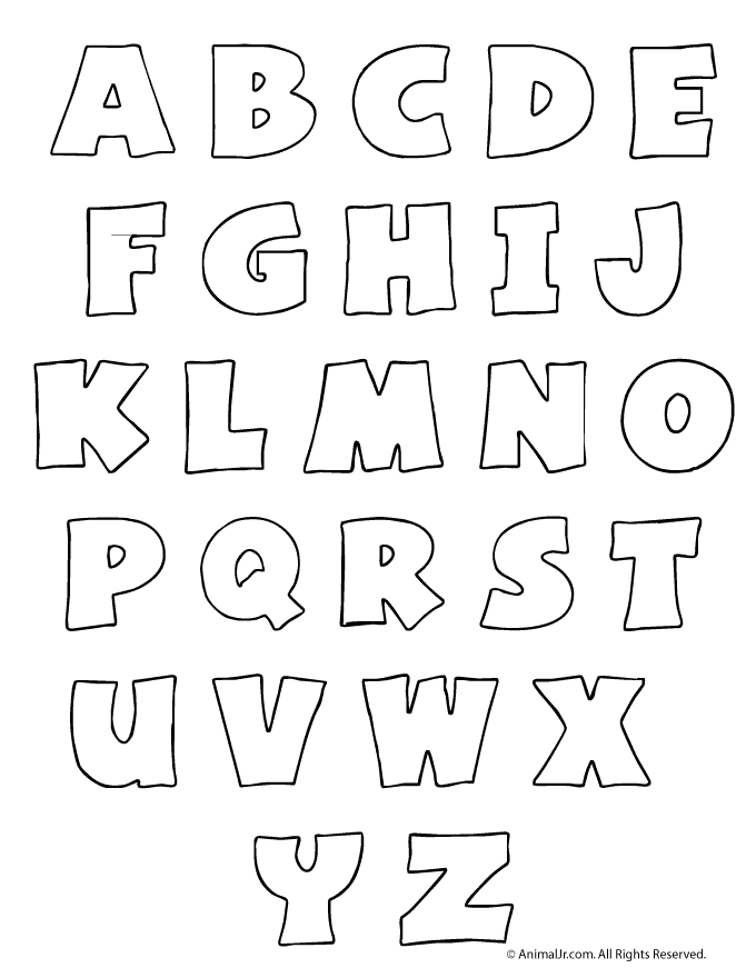 Printable alphabet letters (2)