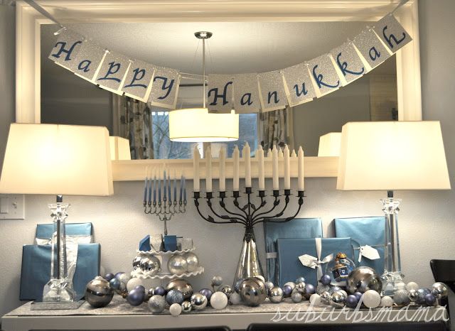 Hanukkah decorations